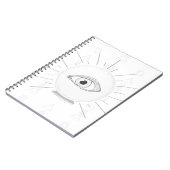 占い師アイザー密着型水晶玉 ノートブック (左側)