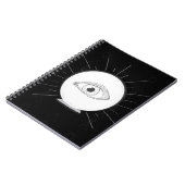 占い師アイザー密着型水晶玉 ノートブック (左側)