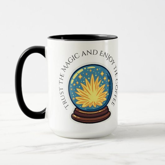 占い師オルブハロウィンコーヒーマグ マグカップ (左)