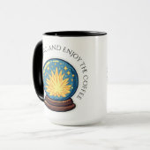 占い師オルブハロウィンコーヒーマグ マグカップ (正面左)