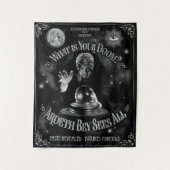 占い師サイドショーバナー タペストリー (正面)