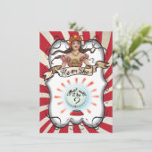 占い師ジプシージェンダーがパーティー招待状を明かす 招待状 (スタンド正面)