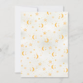 占い師ジプシー性別表示パーティー 招待状 (裏面)