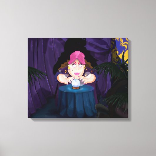 占い師テント キャンバスプリント (正面)