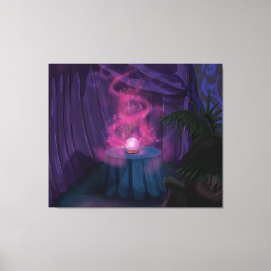 占い師テント キャンバスプリント (正面)