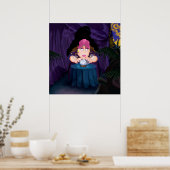 占い師テント ポスター (キッチン)