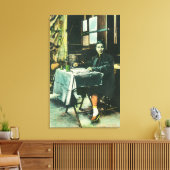 占い師中国のの見解 キャンバスプリント (インサイチュ (リビング))