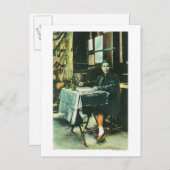 占い師中国のの見解 ポストカード (正面/裏面)