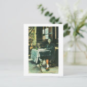 占い師中国のの見解 ポストカード (スタンド正面)