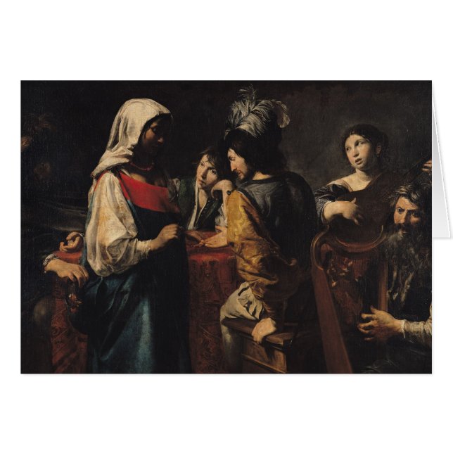 占い師 (正面横)