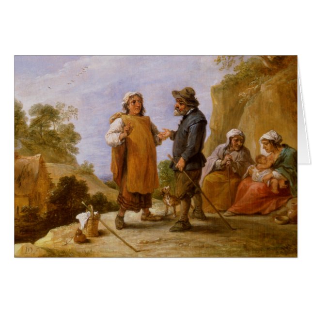 占い師 (正面横)