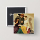 占い師1631年 缶バッジ (正面&裏面)