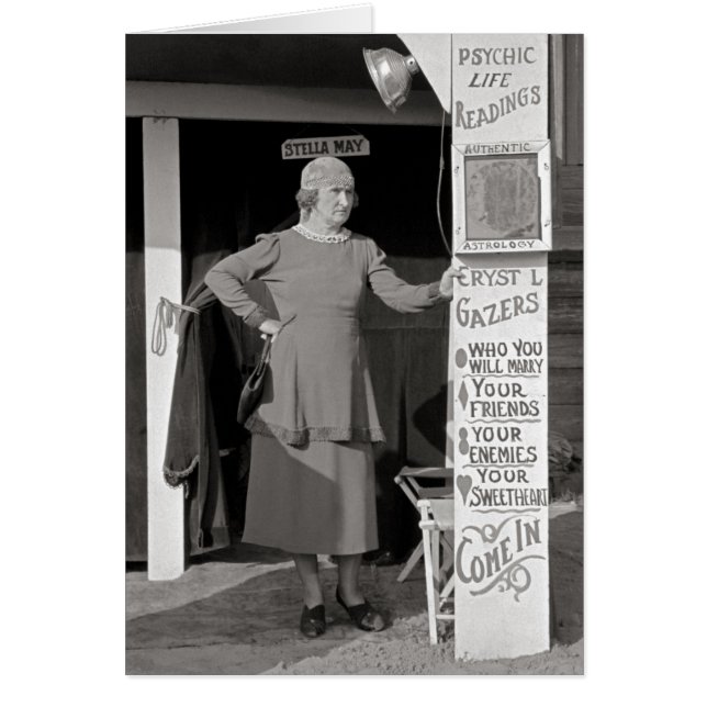 占い師1938年 (正面)