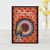 占い師 カード (黄色い花)