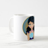 占い師 コーヒーマグカップ (正面左)