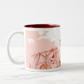 占い師 ツートーンマグカップ (左)