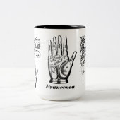 占い師 – パームリーダー占い ツートーンマグカップ (中央)