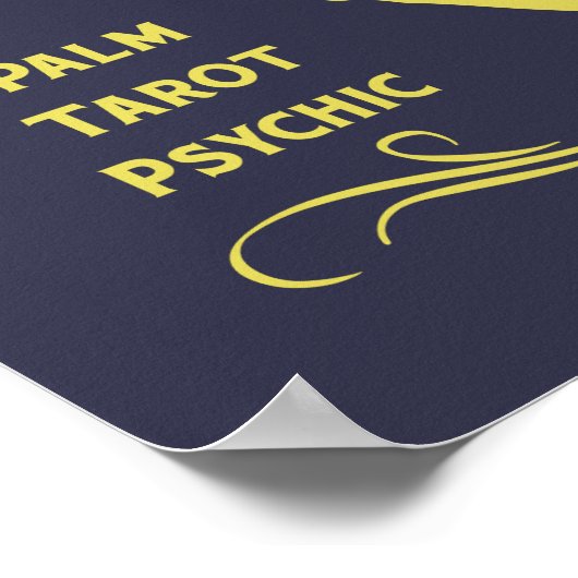 占い師 ポスター (角)