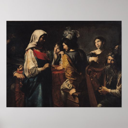 占い師 ポスター (正面)