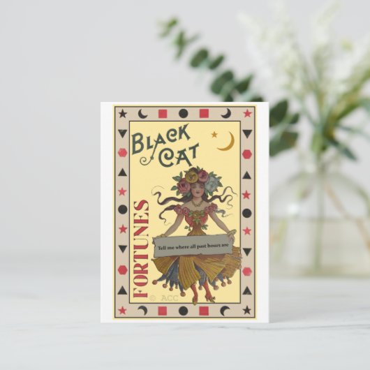 占い師 ポストカード (スタンド正面)