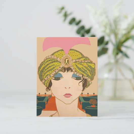 占い師 ポストカード (スタンド正面)