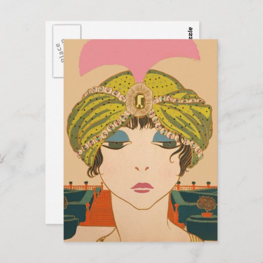 占い師 ポストカード (正面/裏面)