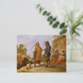 占い師 ポストカード (スタンド正面)