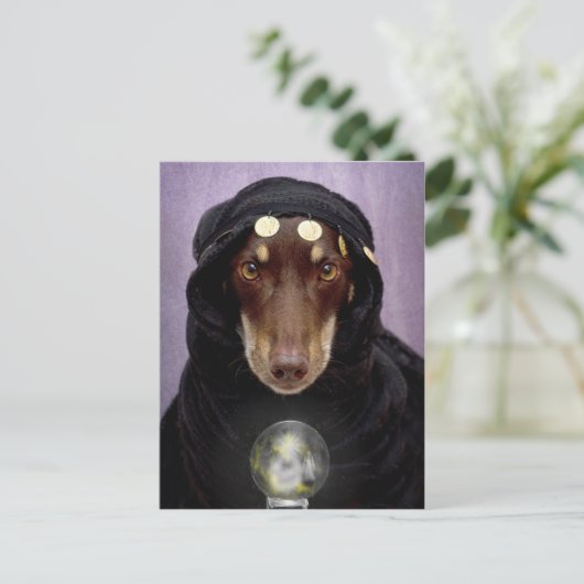 占い師 ポストカード (スタンド正面)