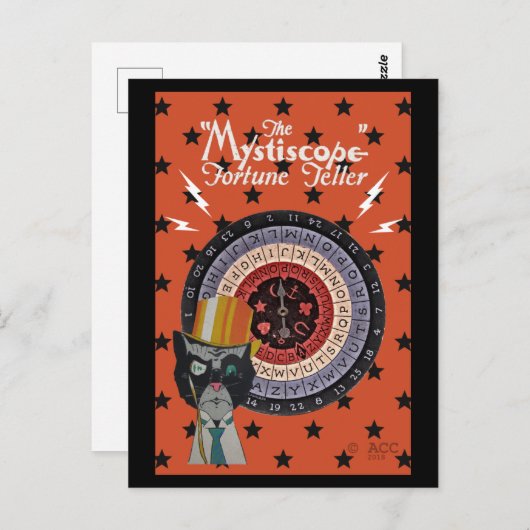 占い師 ポストカード (正面/裏面)