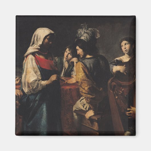 占い師 マグネット (正面)