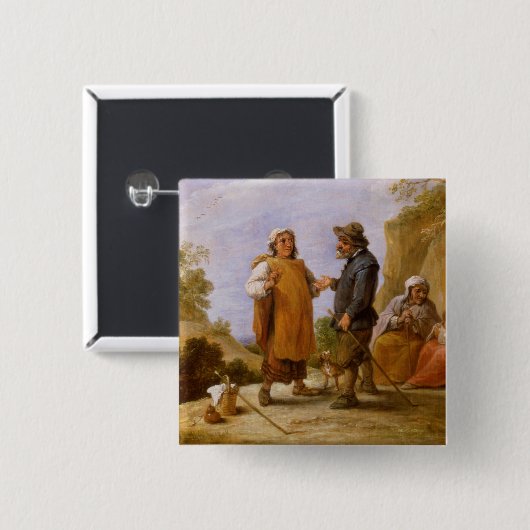 占い師 缶バッジ (正面&裏面)