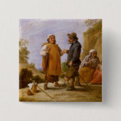 占い師 缶バッジ (正面)