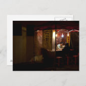 占い師、香港。 ポストカード (正面/裏面)