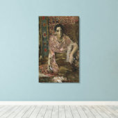 占い師, 1895 キャンバスプリント (インサイチュ (ウッドフロア))