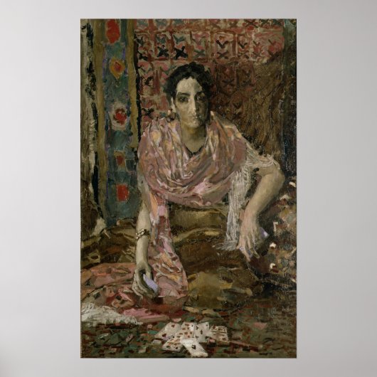 占い師， 1895 ポスター (正面)