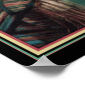 「占い師」 1920年アールデコ ポスター (角)