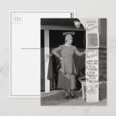 占い師 1938年 ポストカード (正面/裏面)