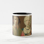 占い師、c.1630 (キャンバスの油) (19を見て下さい ツートーンマグカップ (中央)