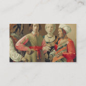 占い師、c.1630 (キャンバスの油) (19を見て下さい 名刺 (裏面)