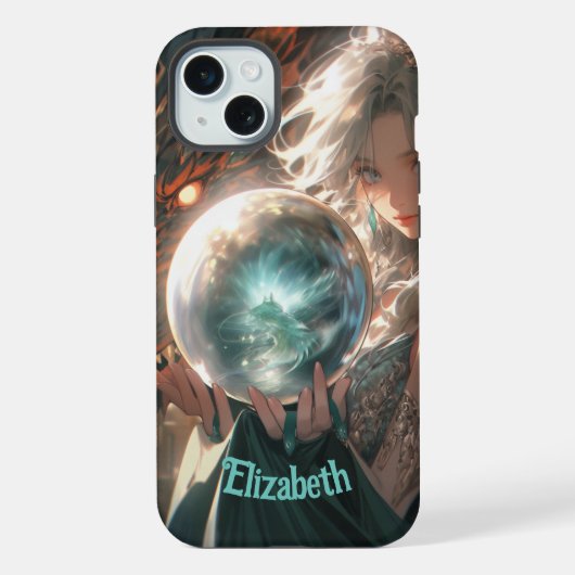 占い師 iPhoneケース (裏面)