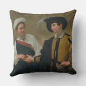 占い師(La Buonaベントゥーラ)、c.1594 クッション (裏面)