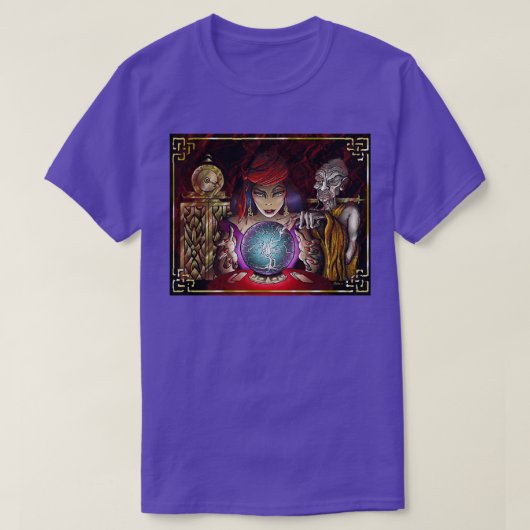 占い師 Tシャツ (デザイン正面)