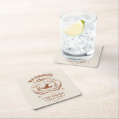 占い教室 – 未来を守る スクエアペーパーコースター (インサイチュ)