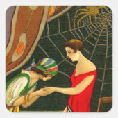 占い スクエアシール (正面)