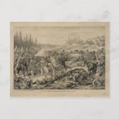 占拠と死の座るブル1890年12月15日 ポストカード (正面)