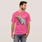 占拠火星テラフォーム宇宙天文学エイリアン生活 Tシャツ (正面フル)