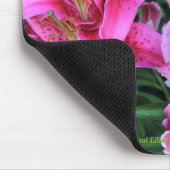 占星家のオリエンタルユリ マウスパッド (コーナー)