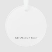 占星家ユリの円のオーナメント オーナメント (裏面)