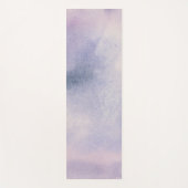 占星家紫色及び青| ヨガマット (正面)