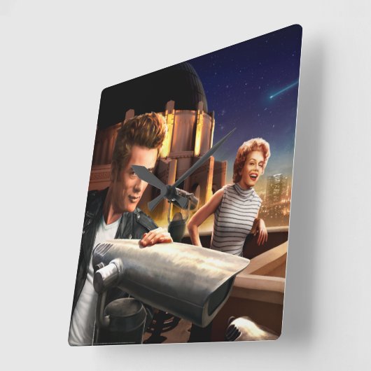 占星家 スクエア壁時計 (傾斜)